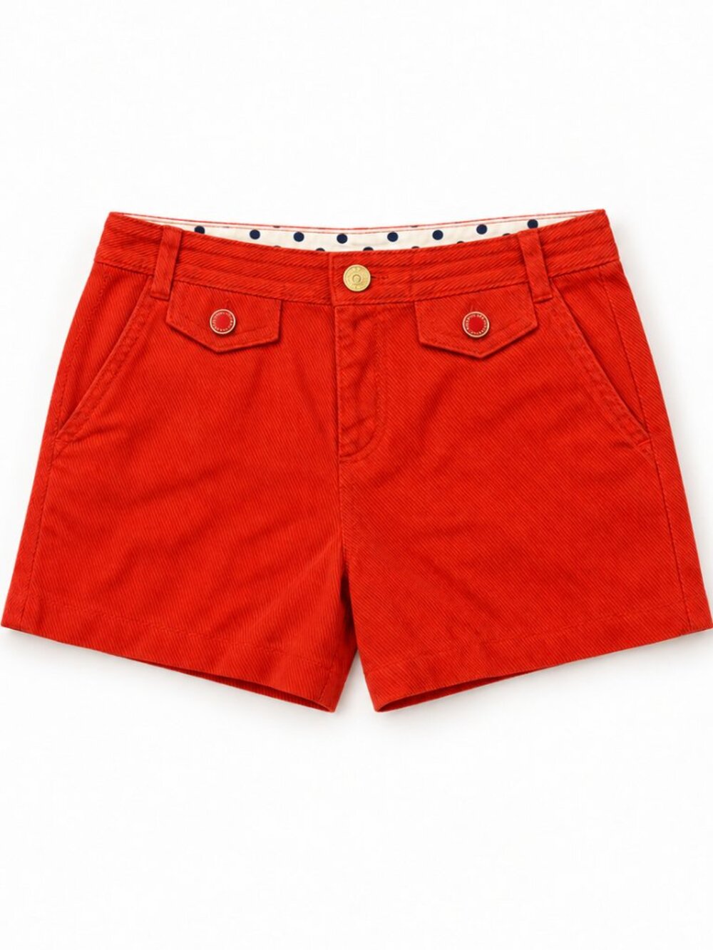 Marc Jacobs Red Orange Tailored Shorts Women’s